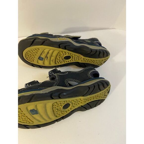 Timberland boys sandals size 12 navy green - Picture 3 of 5